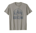 Grand Teton National Park Pine Trees T-Shirt - Novelty Apparel Unisex - T-Shirt, Sweatshirt, Hoodie