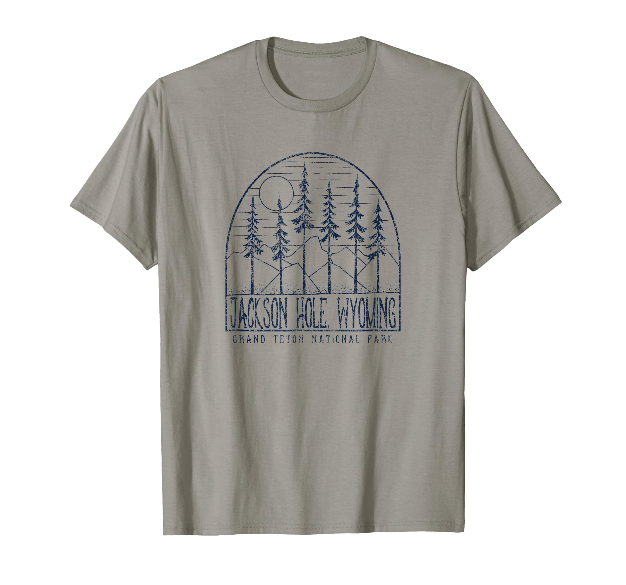 Grand Teton National Park Pine Trees T-Shirt - Novelty Apparel Unisex - T-Shirt, Sweatshirt, Hoodie