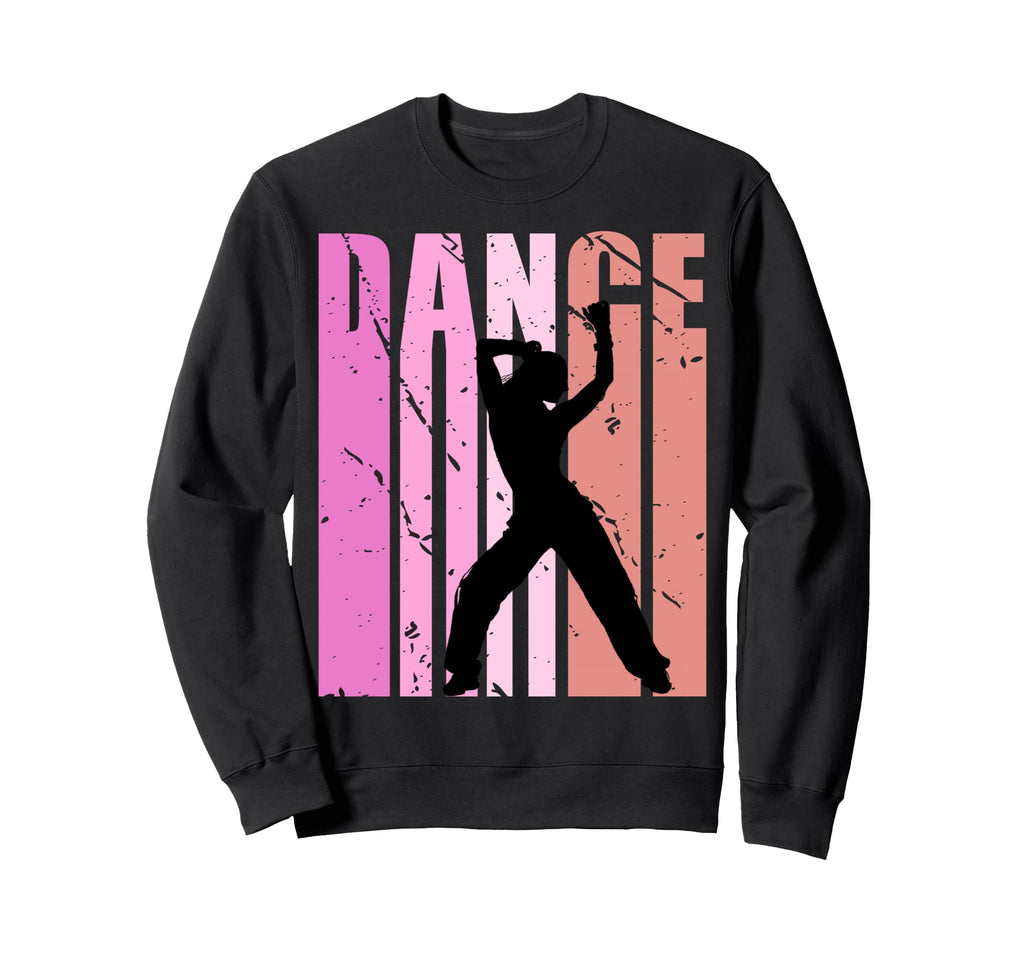 Dance Birthday Gray Distressed Sweatshirt - Streetwear Style for Adults - T-Shirt, Sweatshirt, Hoodie
