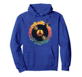 Peace Love Rock N Roll Boho Hippie Vinyl Hoodie - Graphic Print Men Women - T-Shirt, Sweatshirt, Hoodie