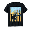 Ice Cream Baseball Drip Catcher American T-Shirt - Minimalist Print Unisex - T-Shirt, Sweatshirt, Hoodie