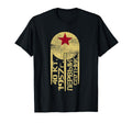 Soviet Russian Ussr Space Distressed T-Shirt - Custom Art Print for Adults - T-Shirt, Sweatshirt, Hoodie