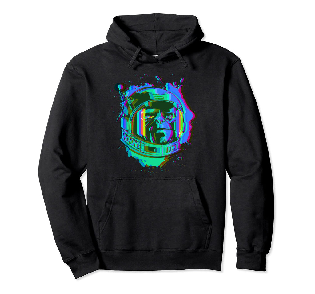 Cosmic Chimpanzee Astronaut Space Hoodie - Streetwear Style for Adults - T-Shirt, Sweatshirt, Hoodie