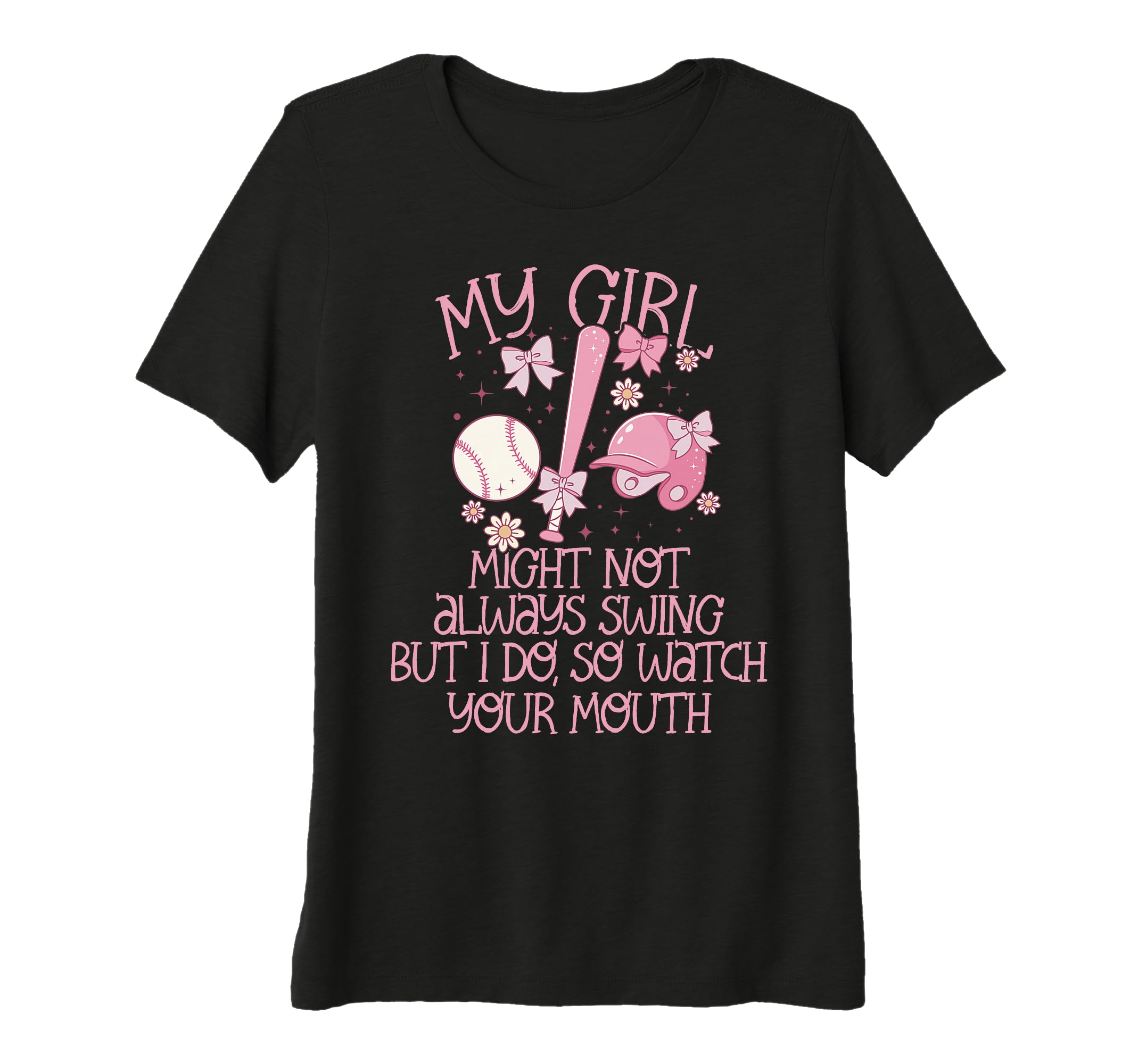 Womens Baseball Outfit Moms My Might T-Shirt - Aesthetic Graphic Men Women - T-Shirt, Sweatshirt, Hoodie