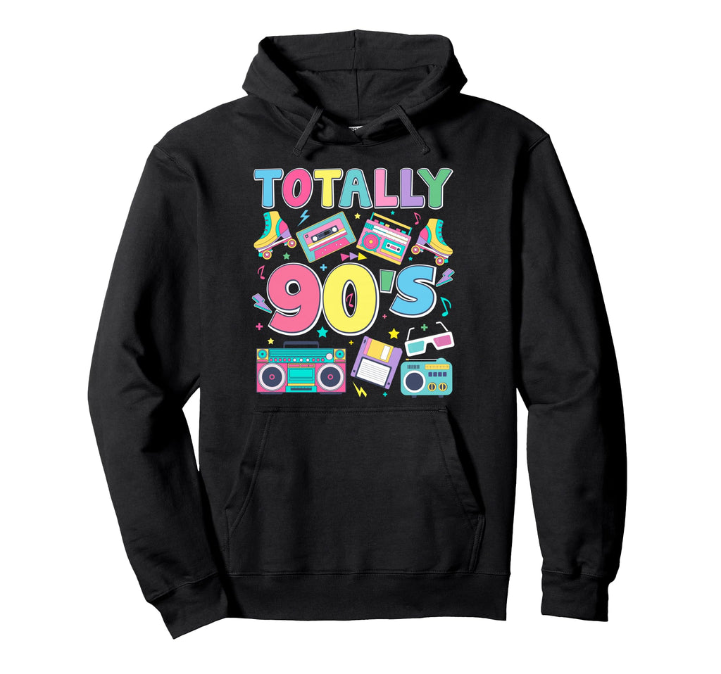 Totally 90S 1990S Cassette Tape Hoodie - Casual Everyday Wear for Adults - T-Shirt, Sweatshirt, Hoodie