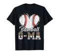 Softball Baseball G Ma Heart Leopard T-Shirt - Trendy Graphic Men Women - T-Shirt, Sweatshirt, Hoodie