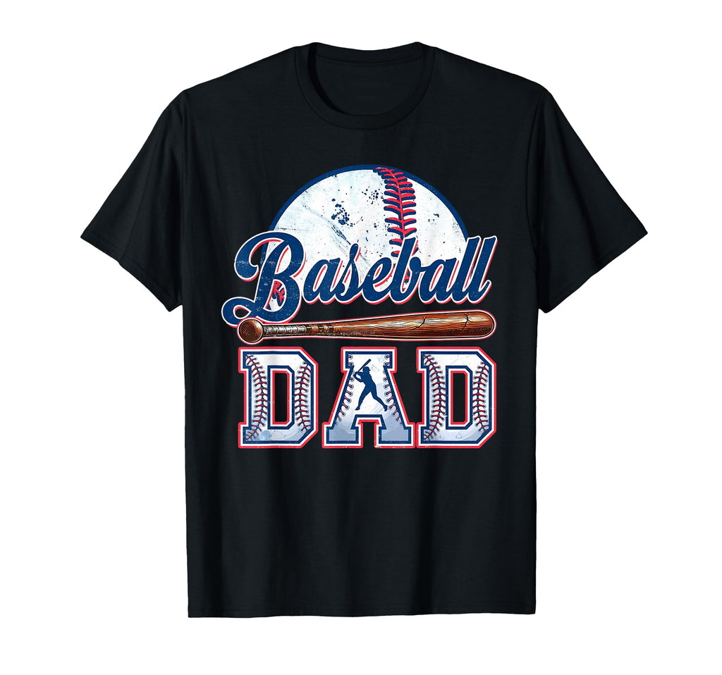Baseball Dad Funny Fathers Day Game T-Shirt - Streetwear Style for Adults - T-Shirt, Sweatshirt, Hoodie