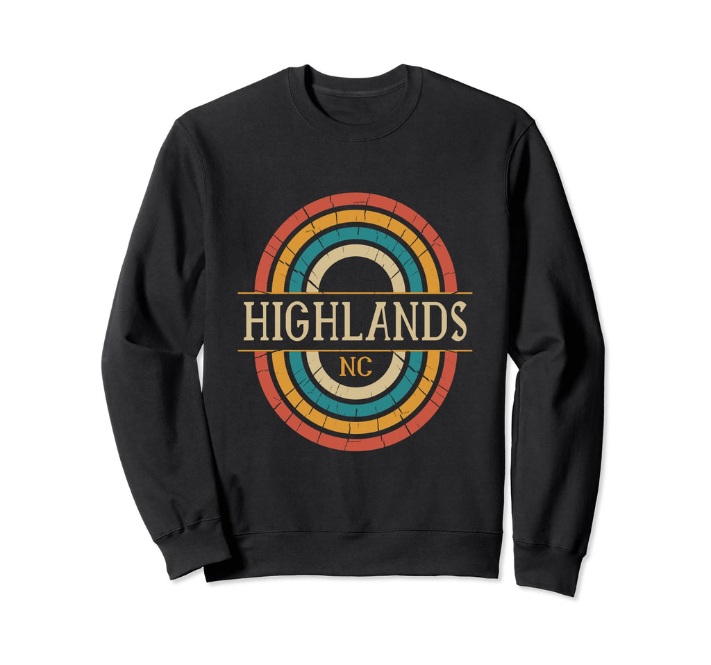 Highlands North Carolina Nc Sweatshirt - Unique Graphic for Adults - T-Shirt, Sweatshirt, Hoodie