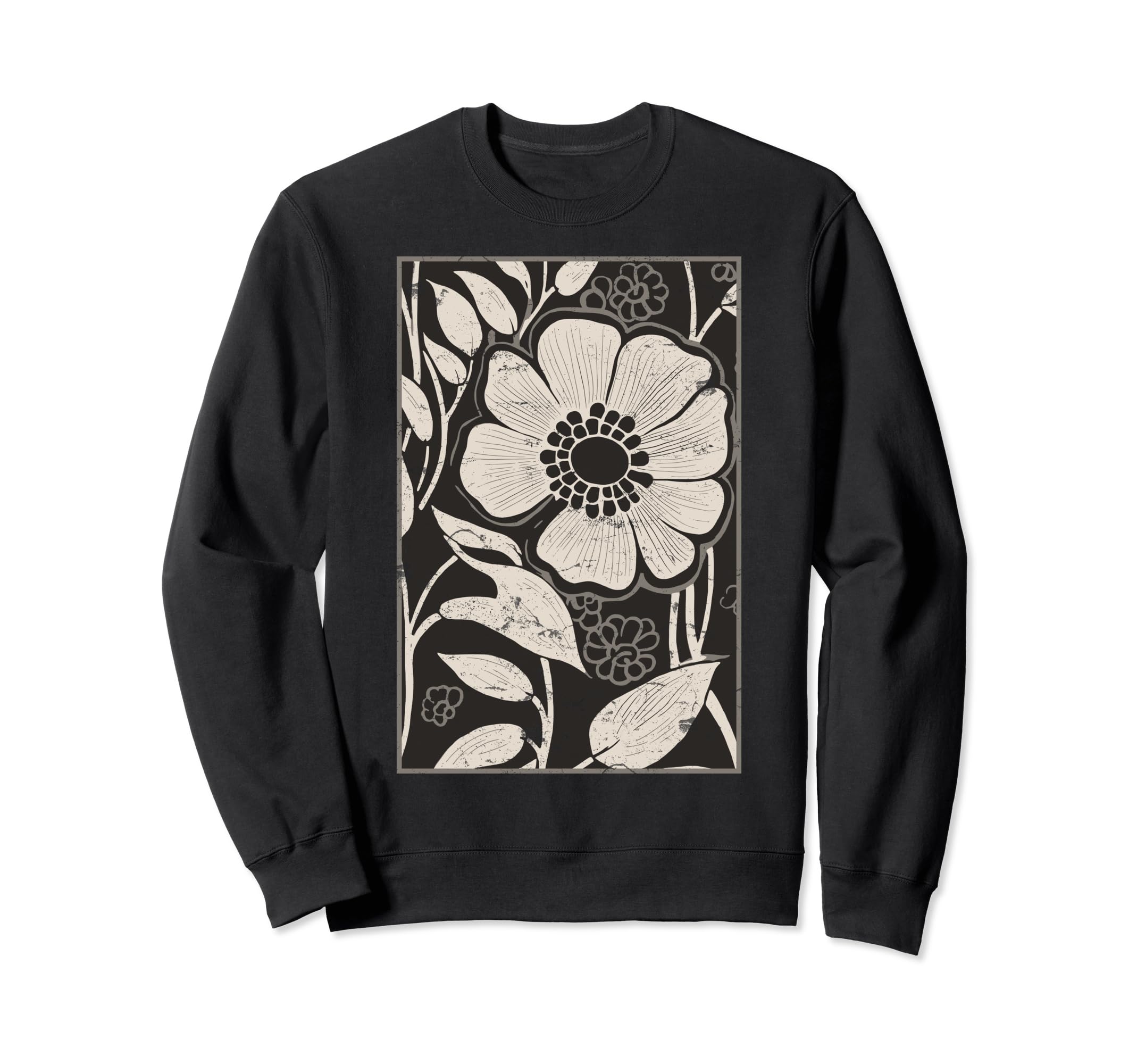 Bohobloom Vibe Boho Art Floral T-Shirt - Custom Art Print for Adults - T-Shirt, Sweatshirt, Hoodie