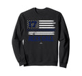Usa Flag Bat Alex Call Washington Sweatshirt - Minimalist Print for Adults - T-Shirt, Sweatshirt, Hoodie