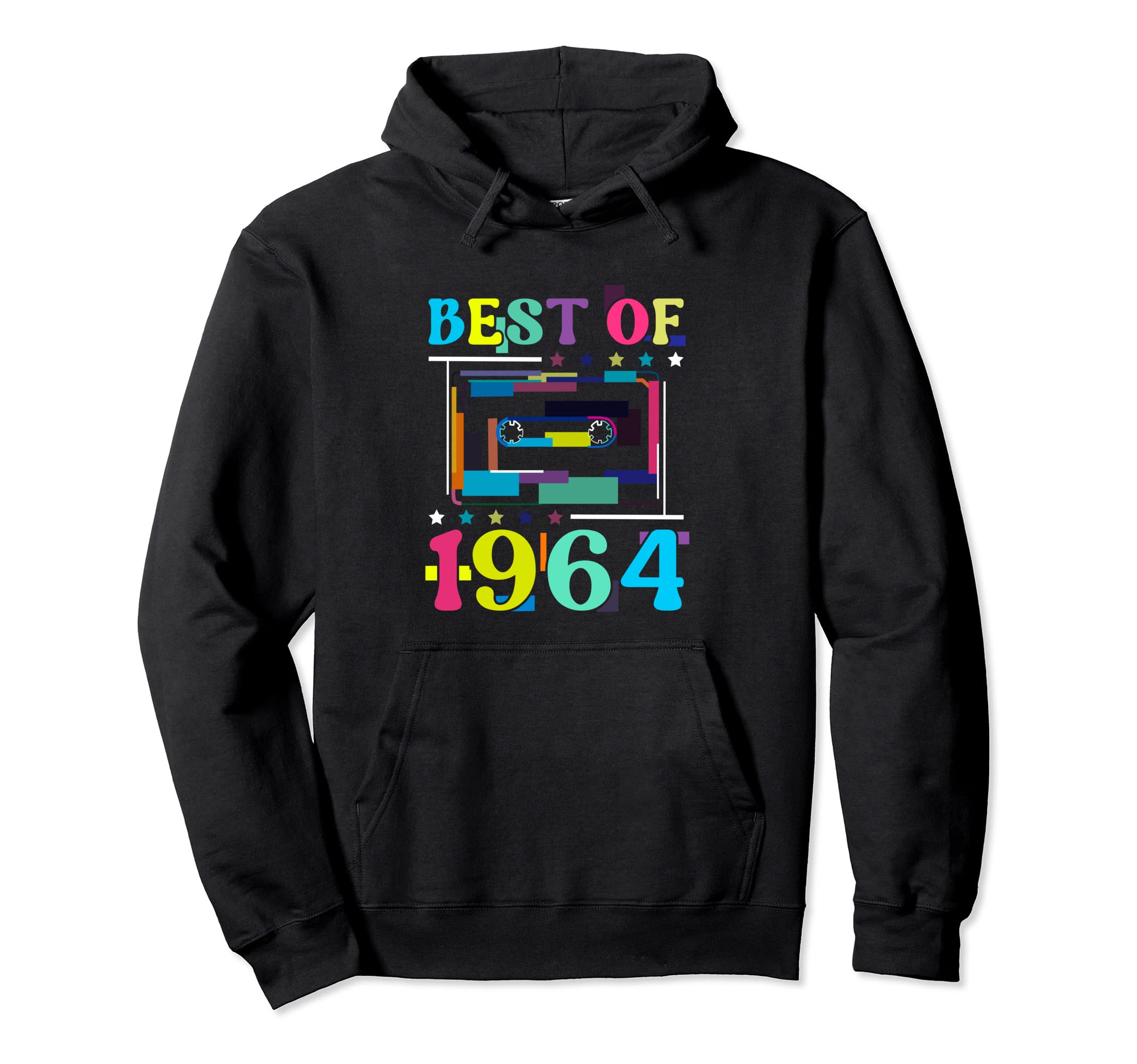 Best 1964 Birthday Birth Year Hoodie - Fun Novelty Design for Adults - T-Shirt, Sweatshirt, Hoodie