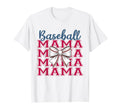 Baseball Mama Coquette Bow Mom Mothers T-Shirt - Novelty Apparel Men Women - T-Shirt, Sweatshirt, Hoodie