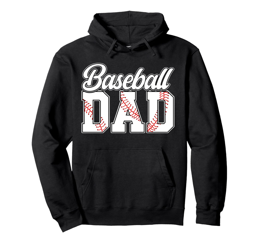 Baseball Dad Baseball Player Dad Proud Hoodie - Novelty Apparel Men Women - T-Shirt, Sweatshirt, Hoodie