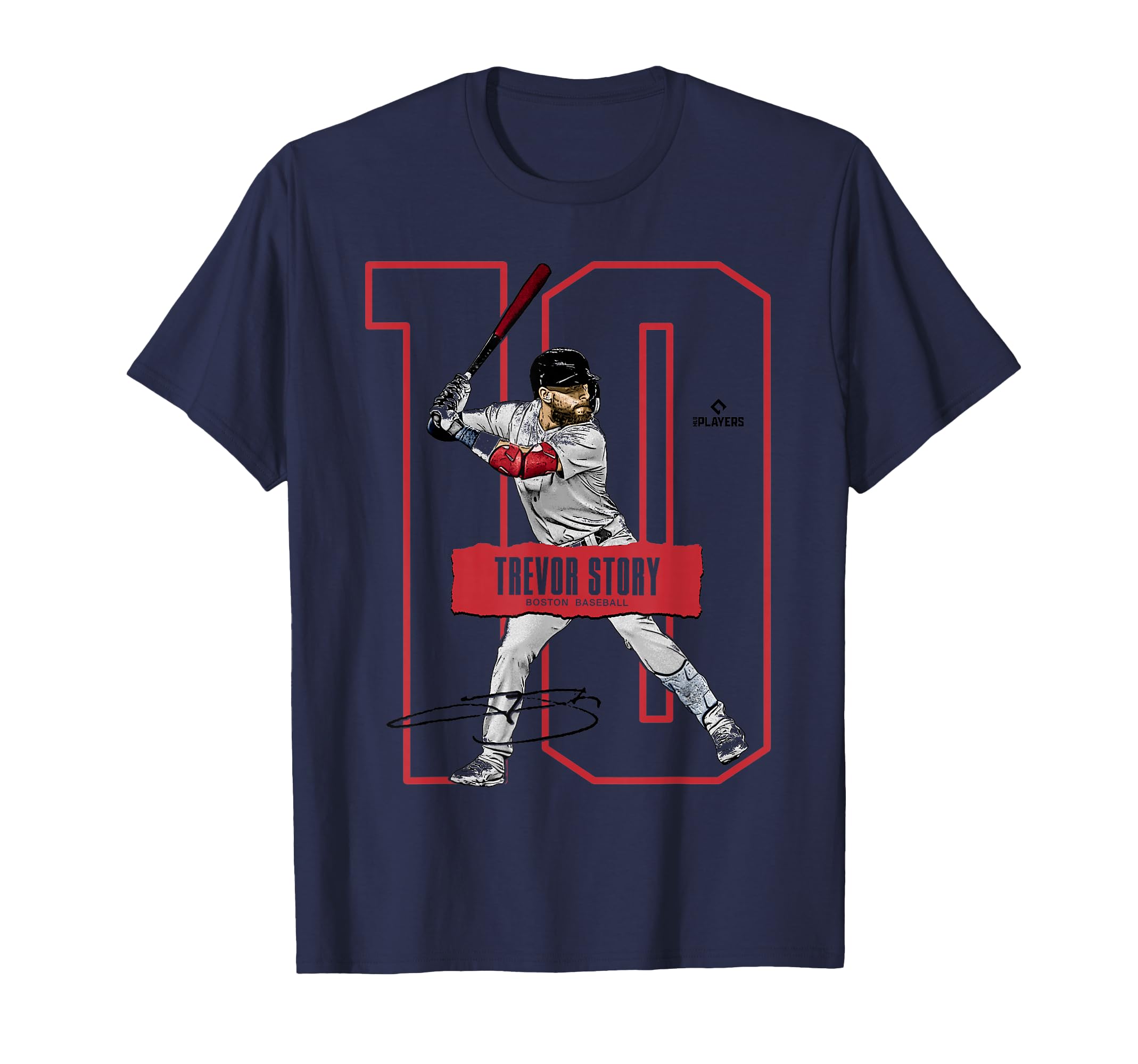 Trevor Story Boston Baseball Players T-Shirt - Minimalist Print Men Women - T-Shirt, Sweatshirt, Hoodie