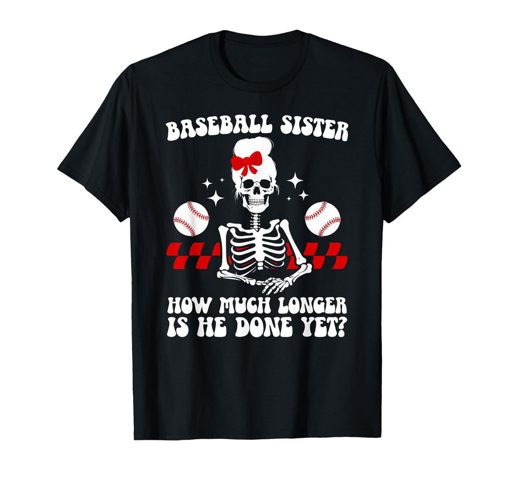 Baseball Sister Groovy Baseball Players T-Shirt - Streetwear Style Unisex - T-Shirt, Sweatshirt, Hoodie