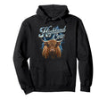 Highland Cow 90S Funny Highland Cow Hoodie - Custom Art Print Men Women - T-Shirt, Sweatshirt, Hoodie