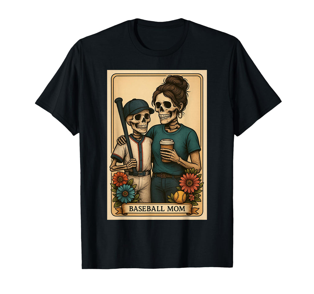 Baseball Mom Tarot Card Son T-Shirt - Casual Everyday Wear for Adults - T-Shirt, Sweatshirt, Hoodie