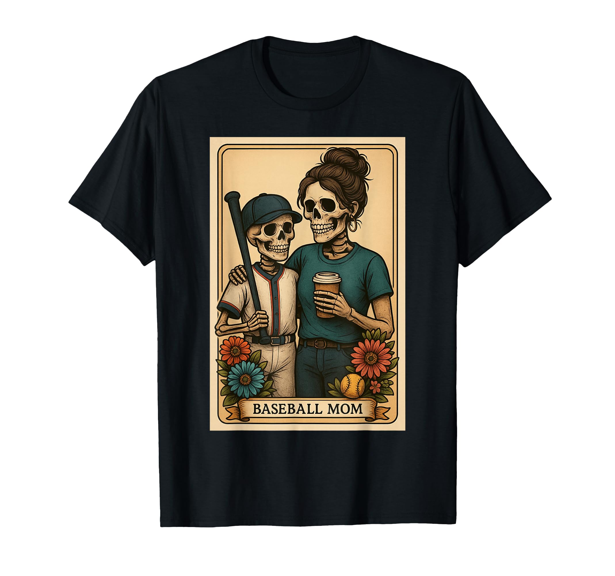 Baseball Mom Tarot Card Son T-Shirt - Casual Everyday Wear for Adults - T-Shirt, Sweatshirt, Hoodie