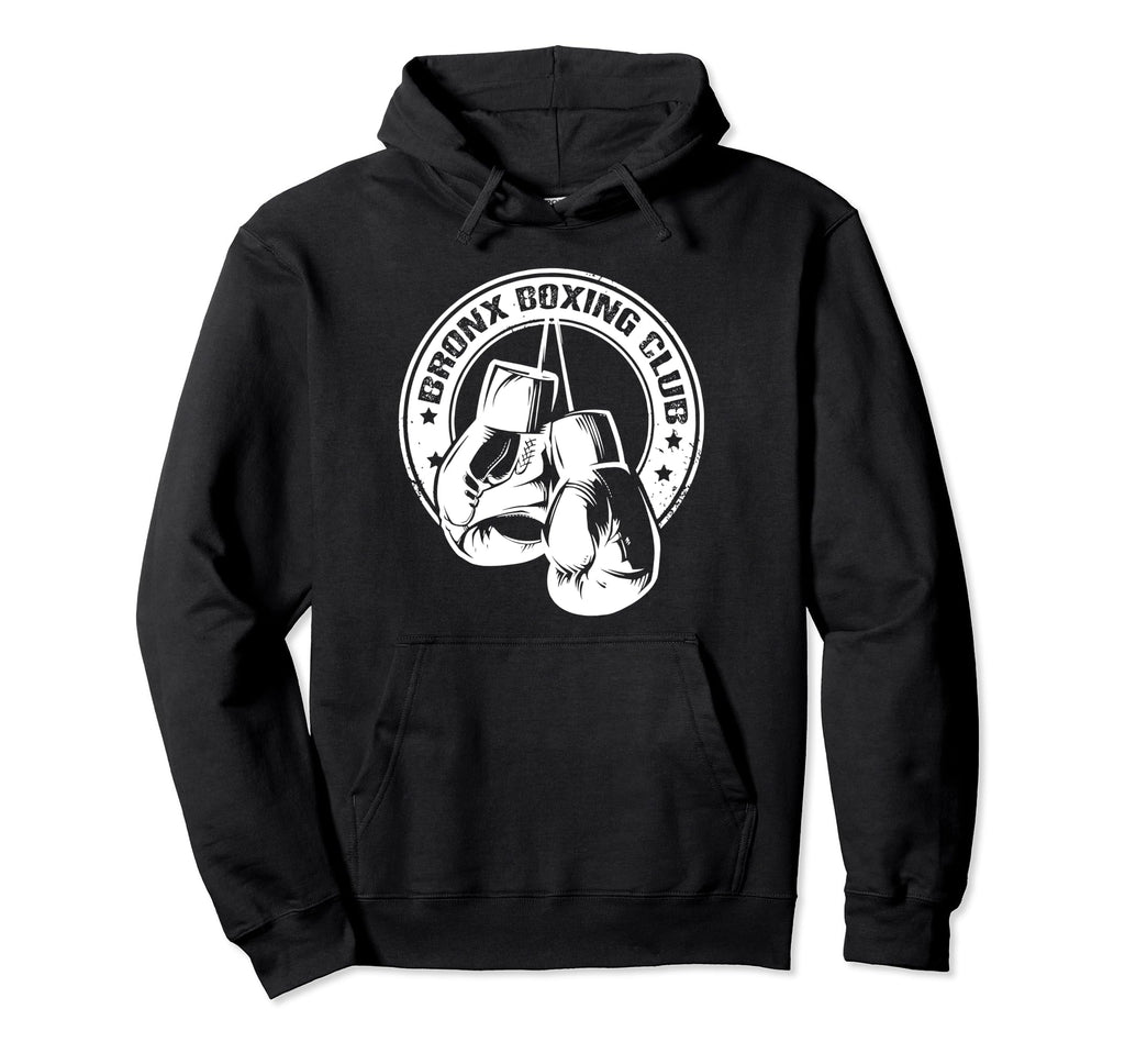 Bronx Boxing Club Distressed Boxer Hoodie - Novelty Apparel Men Women - T-Shirt, Sweatshirt, Hoodie
