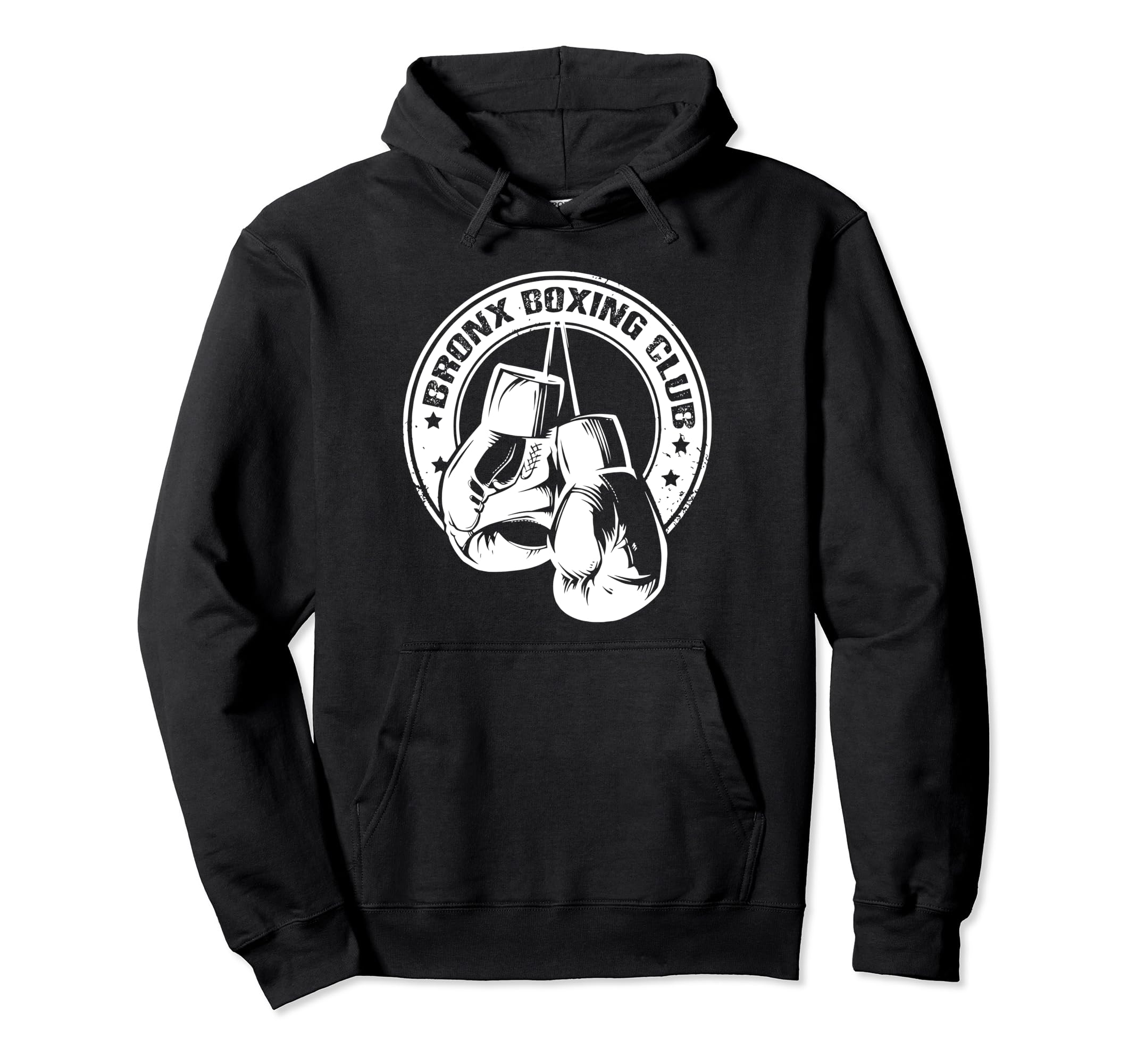 Bronx Boxing Club Distressed Boxer Hoodie - Novelty Apparel Men Women - T-Shirt, Sweatshirt, Hoodie