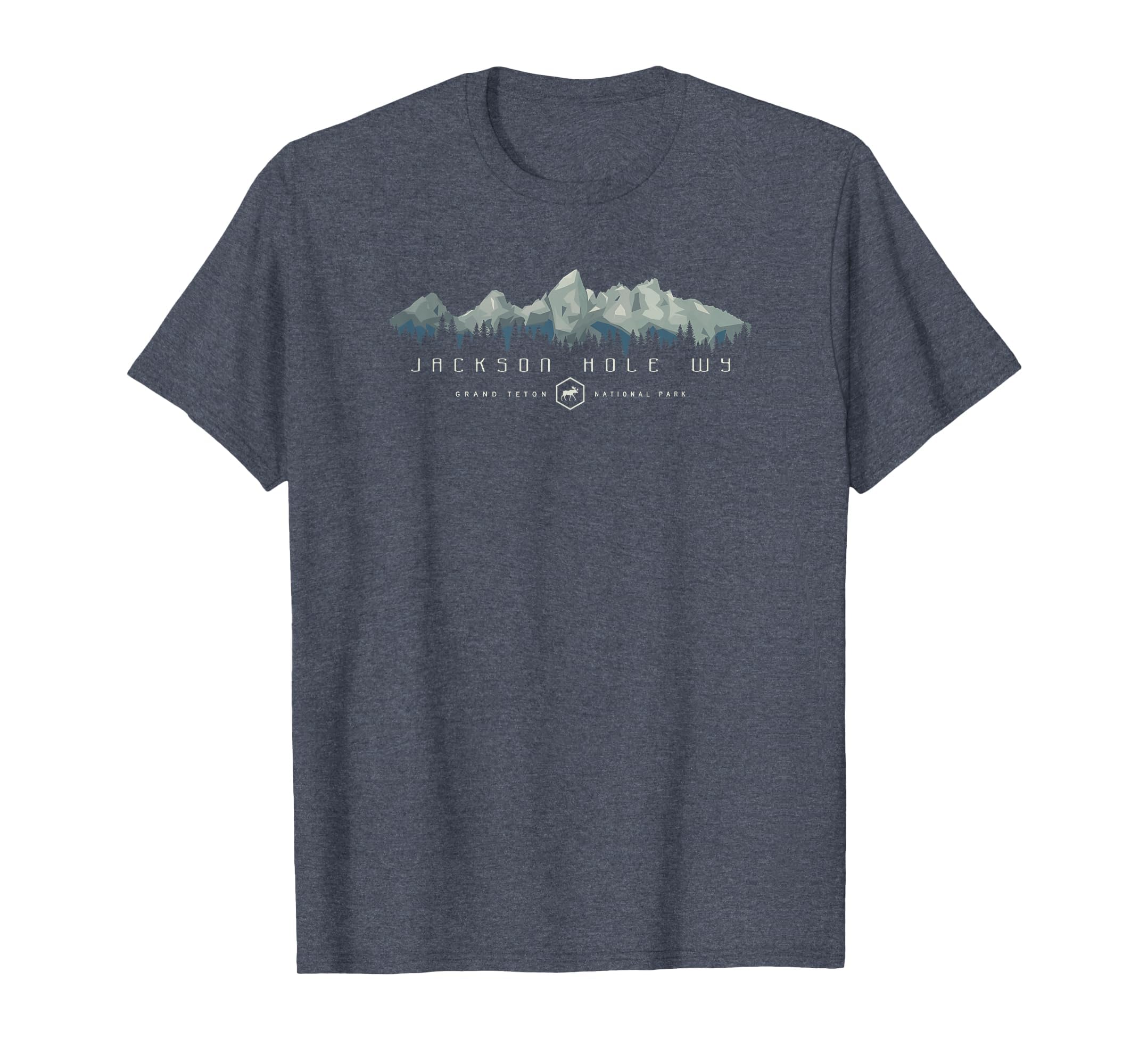 Grand Teton National Park T-Shirt - Minimalist Print for Adults - T-Shirt, Sweatshirt, Hoodie