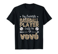 My Favorite Baseball Player Calls Me Vov T-Shirt - Trendy Graphic Unisex - T-Shirt, Sweatshirt, Hoodie