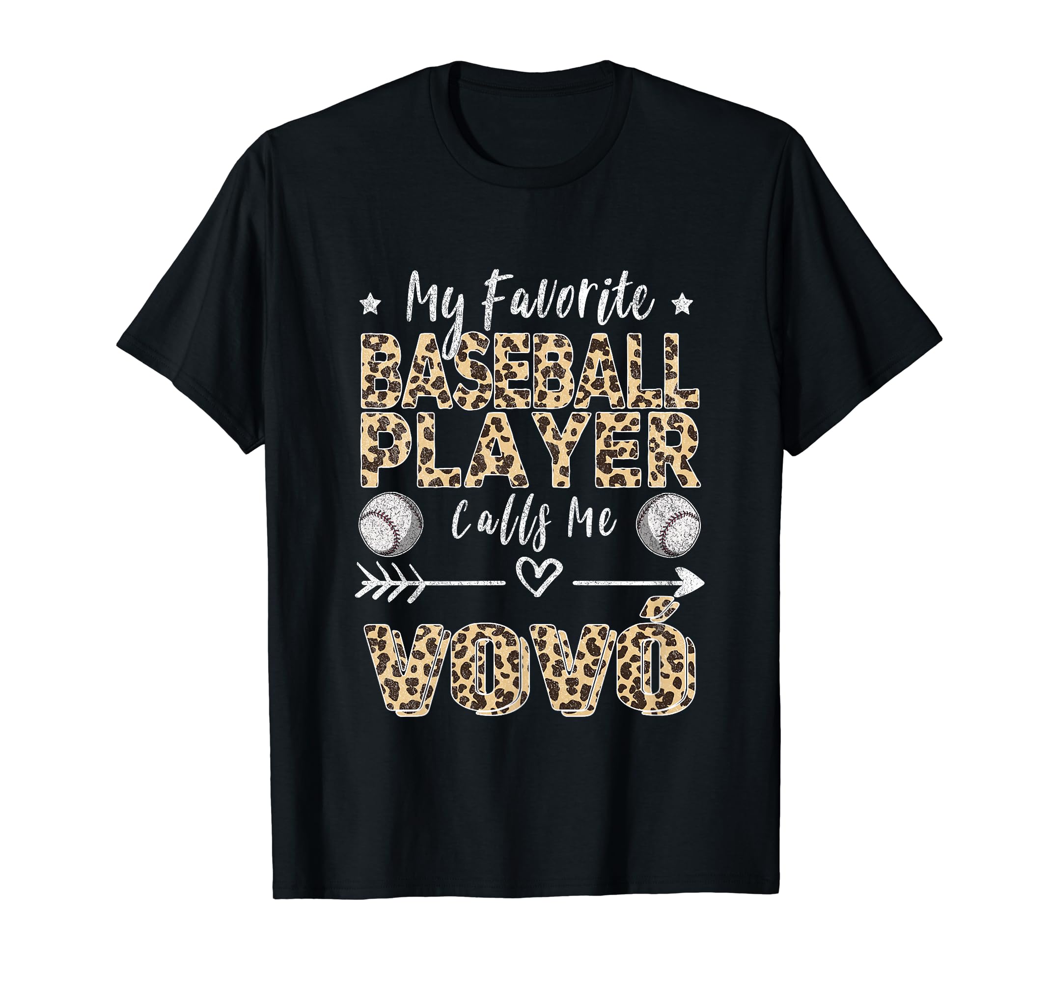My Favorite Baseball Player Calls Me Vov T-Shirt - Trendy Graphic Unisex - T-Shirt, Sweatshirt, Hoodie