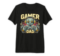 Gamer Dad Game Controller Gaming T-Shirt - Custom Art Print Men Women - T-Shirt, Sweatshirt, Hoodie