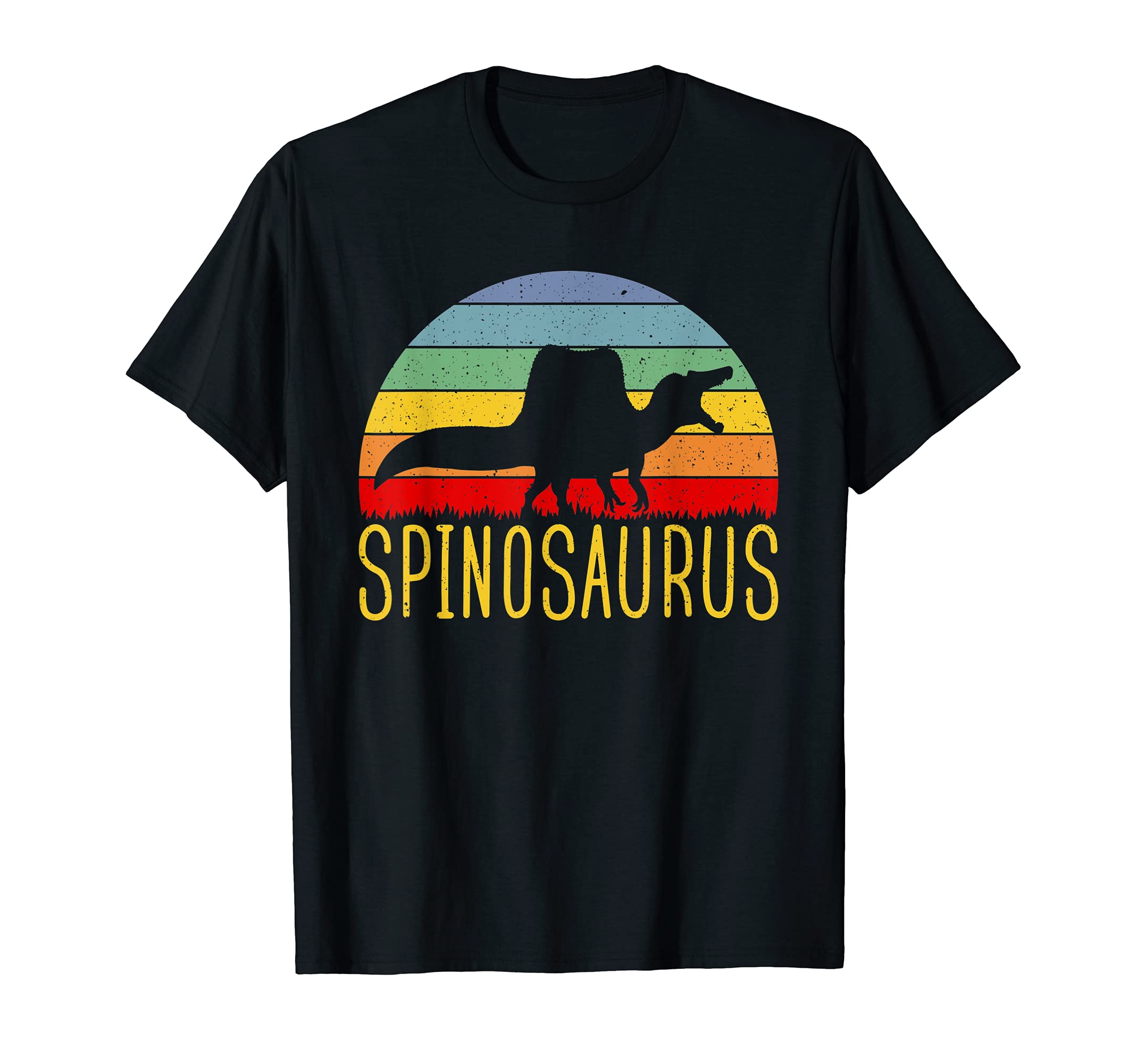 Spinosaurus Sunset Dinosaur T-Shirt - Fun Novelty Design for Adults - T-Shirt, Sweatshirt, Hoodie