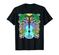 Ukulele Art Music Lovers Vibe Guitar T-Shirt - Custom Art Print Unisex - T-Shirt, Sweatshirt, Hoodie