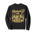 Raised 90S R B Cassette Throwback Sweatshirt - Custom Art Print for Adults - T-Shirt, Sweatshirt, Hoodie