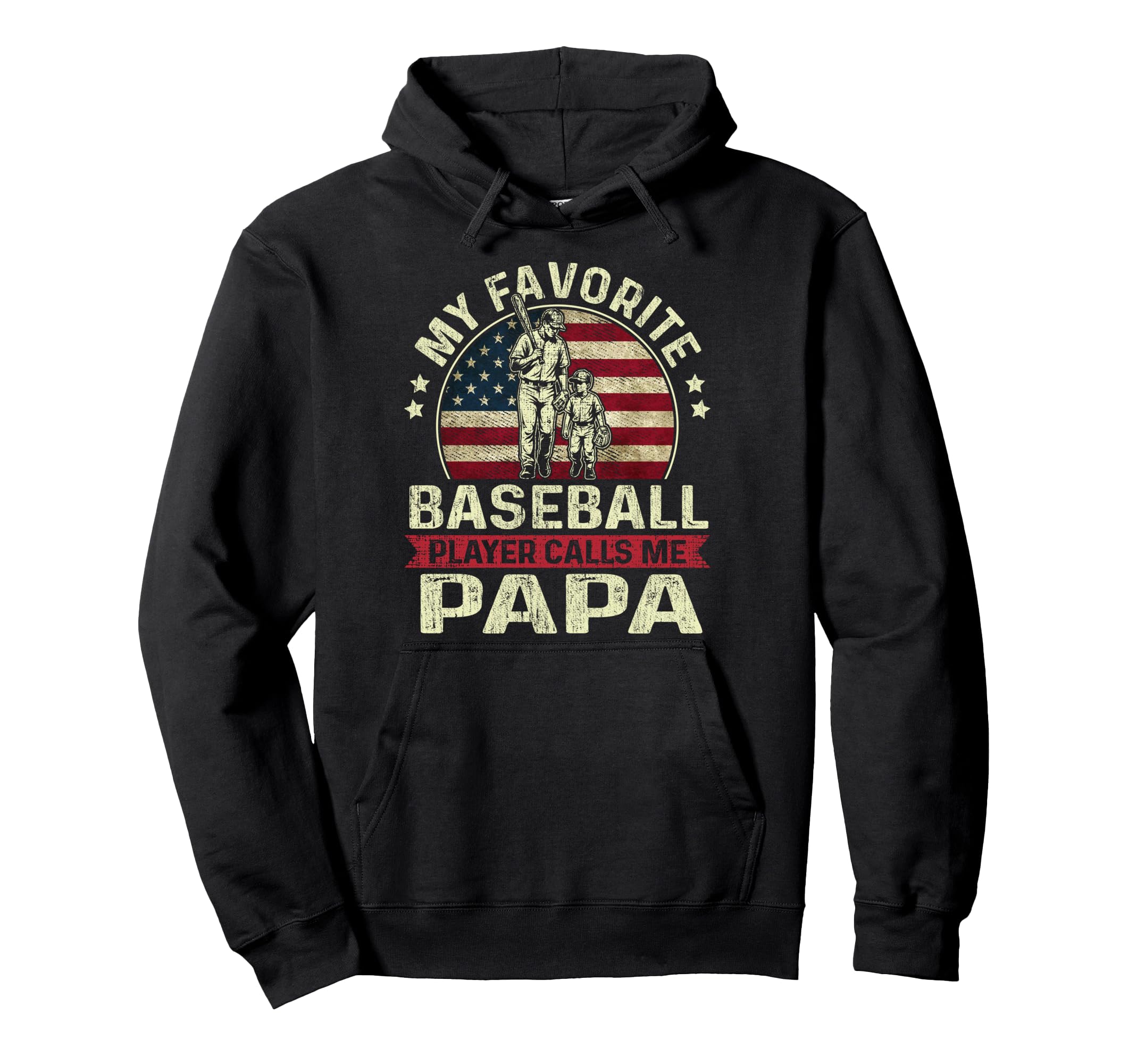My Favorite Baseball Player Calls Me Hoodie - Graphic Print for Adults - T-Shirt, Sweatshirt, Hoodie