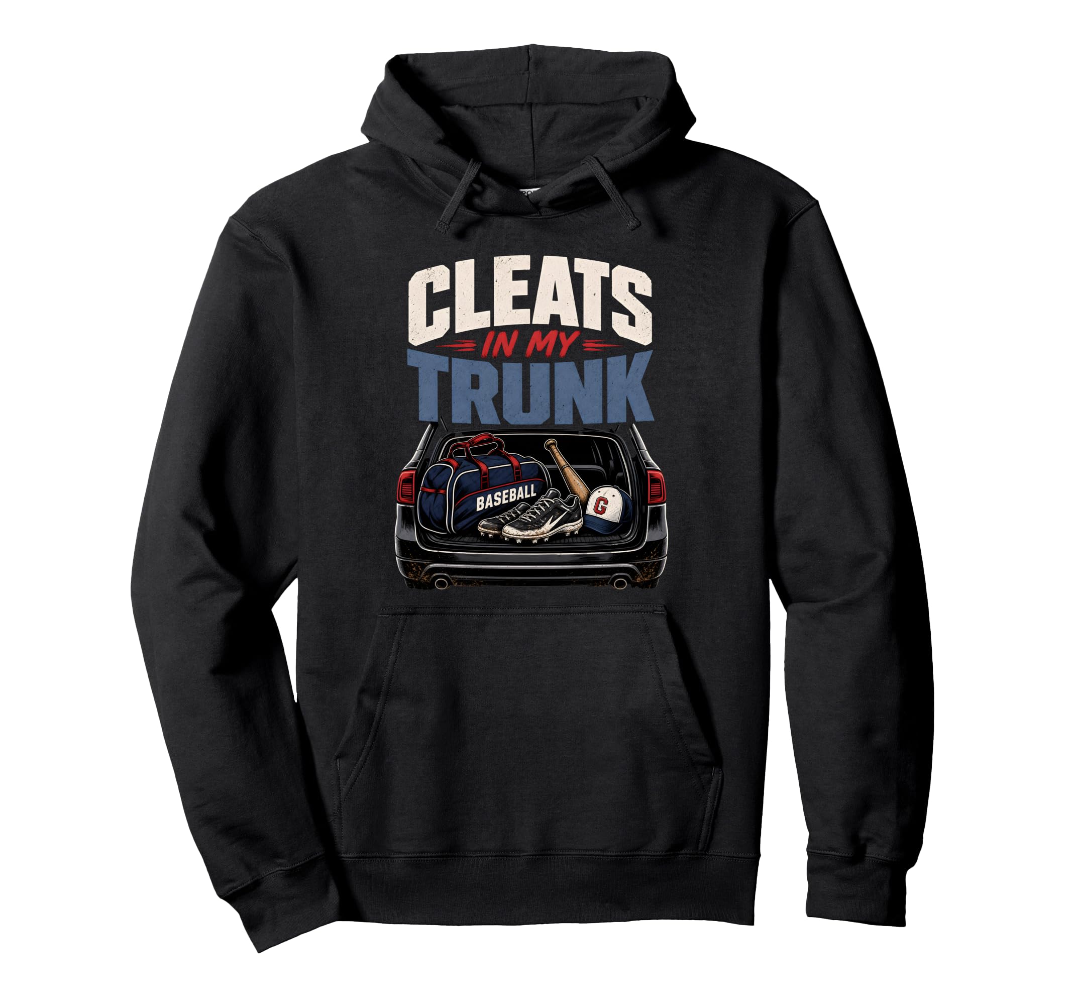 Funny Baseball Parent Mom Dad Joke Hoodie - Trendy Graphic Unisex - T-Shirt, Sweatshirt, Hoodie