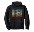 70S Arizona Distressed Typographic Hoodie - Minimalist Print for Adults - T-Shirt, Sweatshirt, Hoodie