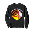 Dad Ballers Funny Baseball Softball Sweatshirt - Aesthetic Graphic Unisex - T-Shirt, Sweatshirt, Hoodie