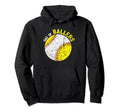 Dad Ballers Baseball Softball Hoodie - Novelty Apparel Unisex - T-Shirt, Sweatshirt, Hoodie