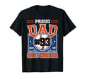 Proud Dad Baseball Player Number 93 T-Shirt - Fun Novelty Design Men Women - T-Shirt, Sweatshirt, Hoodie