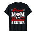 Mom Baseball Senior Mom 2026 T-Shirt - Minimalist Print for Adults - T-Shirt, Sweatshirt, Hoodie
