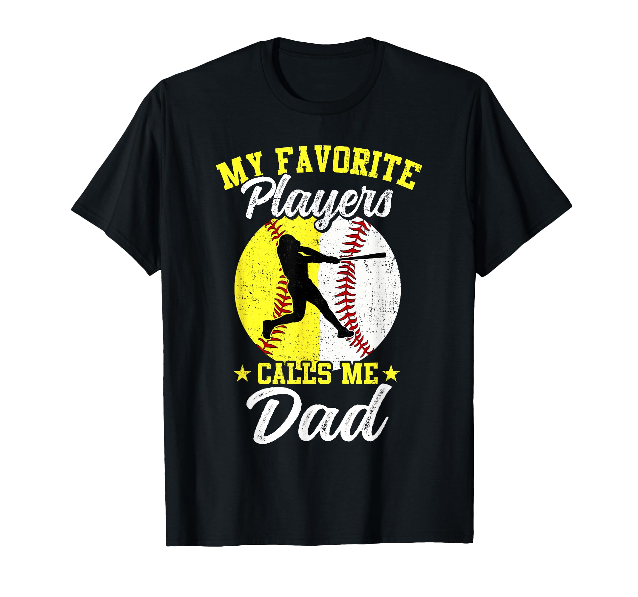 My Favorite Baseball Softball Players Calls T-Shirt - Graphic Print Unisex - T-Shirt, Sweatshirt, Hoodie
