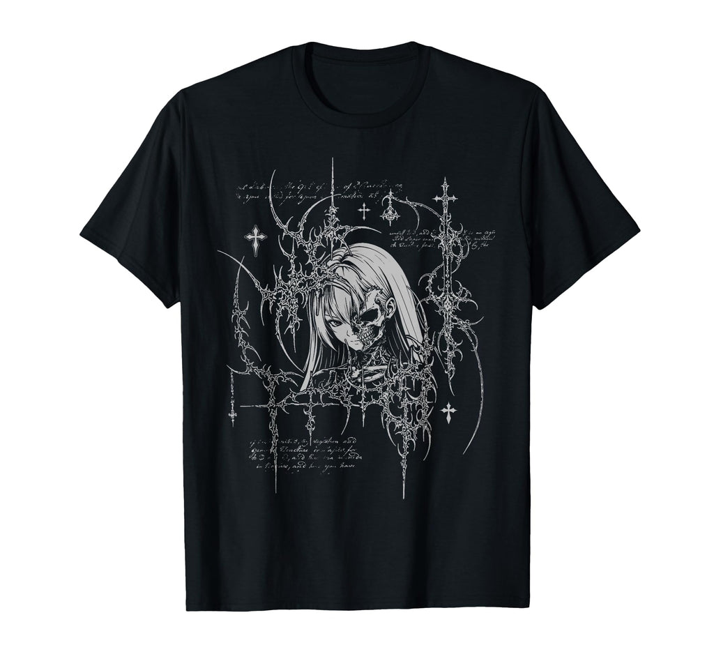 Y2K Grunge Anime Goth Alt Sigilism T-Shirt - Graphic Print for Adults - T-Shirt, Sweatshirt, Hoodie