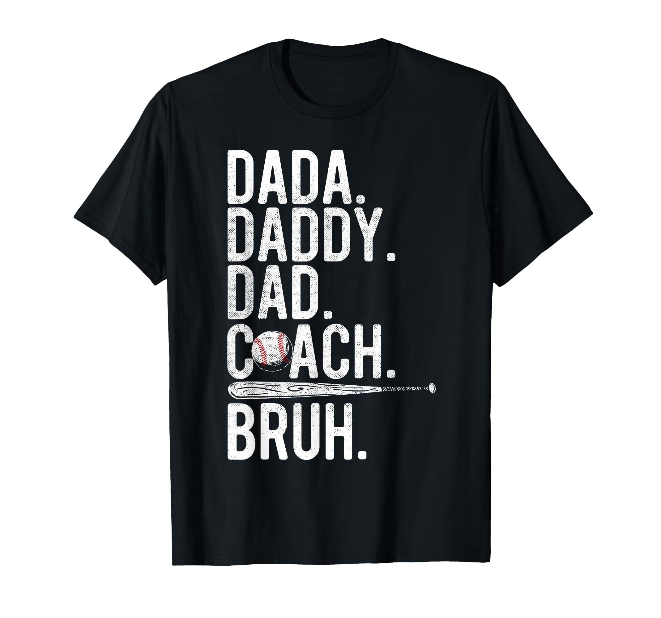 Baseball Coach Dad Fathers Day Funny Family T-Shirt - Unique Graphic Unisex - T-Shirt, Sweatshirt, Hoodie