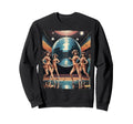 Aesthetic Disco Ball Party Sweatshirt - Trendy Graphic Unisex - T-Shirt, Sweatshirt, Hoodie