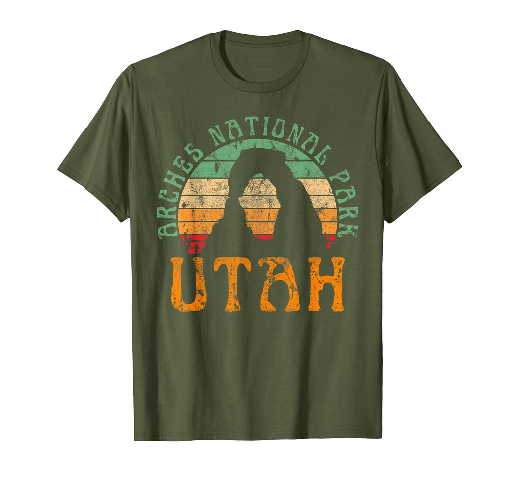 Arches Utah Nature Hike Arch Outdoors T-Shirt - Custom Art Print Men Women - T-Shirt, Sweatshirt, Hoodie