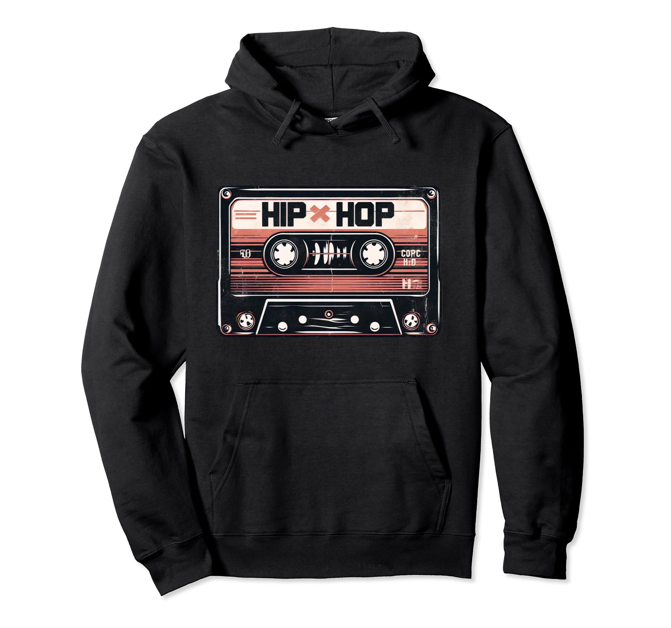 Cassette Tape Hip Hop Music 80S 90S Hoodie - Aesthetic Graphic Men Women - T-Shirt, Sweatshirt, Hoodie