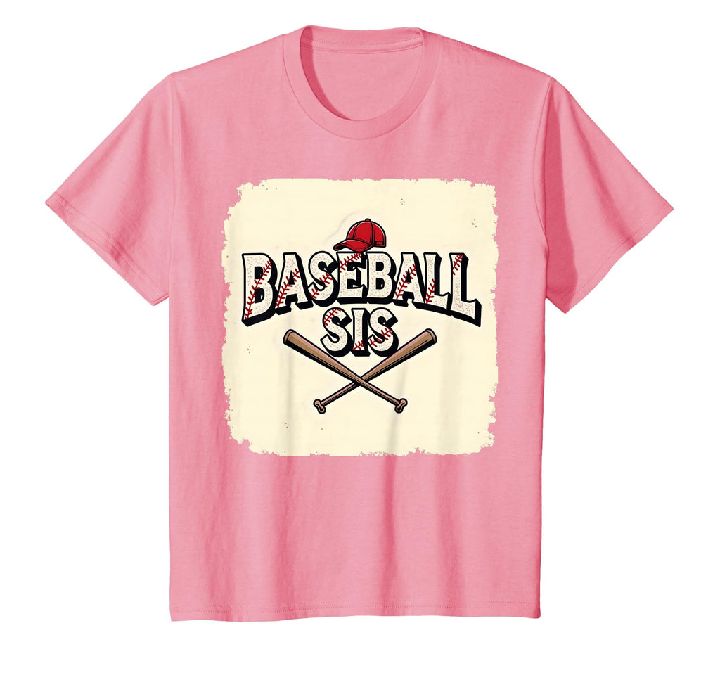 Baseball Sis Proud Sister Fan Sport T-Shirt - Unique Graphic for Adults - T-Shirt, Sweatshirt, Hoodie