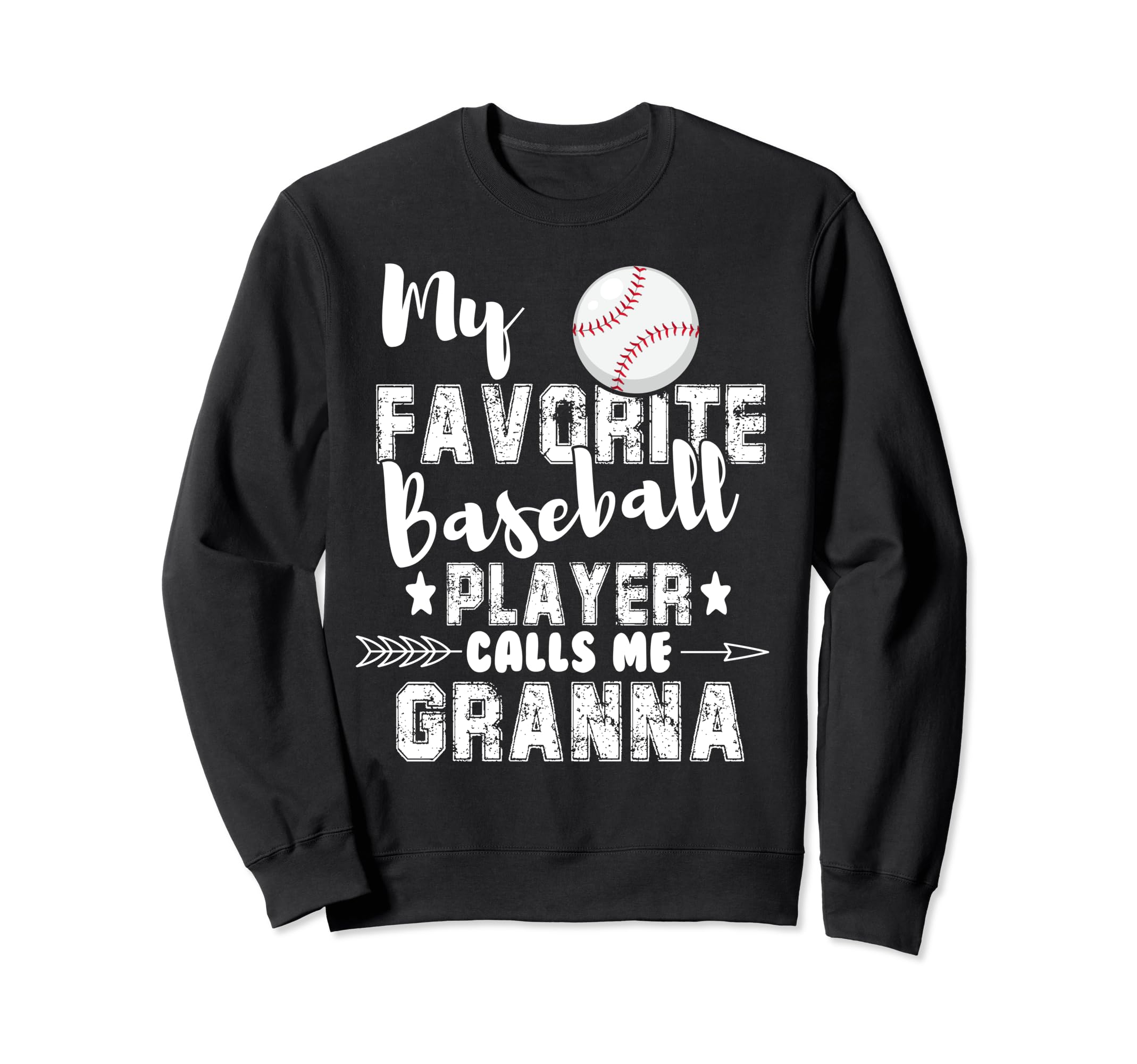 Womens My Favorite Baseball Player Sweatshirt - Trendy Graphic Unisex - T-Shirt, Sweatshirt, Hoodie