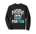 Photo Camera Photographer Flash Sweatshirt - Minimalist Print Unisex - T-Shirt, Sweatshirt, Hoodie