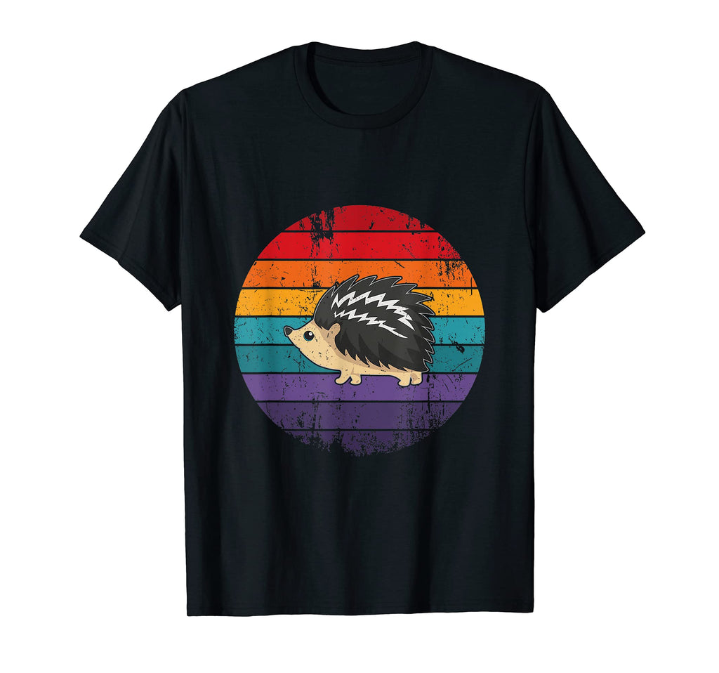 Sunset Hedgehog T-Shirt - Minimalist Print for Adults - T-Shirt, Sweatshirt, Hoodie
