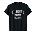 Mchenry Illinois Il Established Sports T-Shirt - Trendy Graphic Men Women - T-Shirt, Sweatshirt, Hoodie