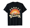 Groovy Granny Rainbow Colorful Flowers T-Shirt - Trendy Graphic Men Women - T-Shirt, Sweatshirt, Hoodie
